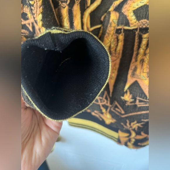 Zara JACQUARD BOMBER JACKET - Picture 7 of 15